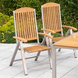 Gardenson Vrtni Stol Keros, Jeklo, Masiven Les | Shoptok.si