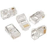 UTP konektor GEMBIRD RJ45, cat.5 8P8C, 30u gold plated, LC-8P8C-001 | Eponuda.ba