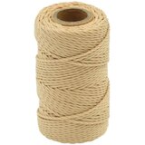  Višenamjensko pomoćno uže 2 mm 100 m Prirodna PP | shoptok.hr