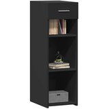  Komoda crna 30 x 42,5 x 93 cm od konstruiranog drva | Eponuda.com