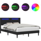  Krevetna konstrukcija Crna 160 x 200 cm Umjetna koža | shoptok.hr