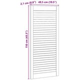  Ormarna vrata Prirodna 49,5 x 2,1 x 110 cm Čvrsto borovo drvo | shoptok.hr