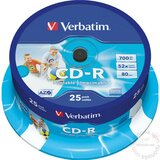 Verbatim CD-R PRINTABLE 700MB 52X 43439 disk Cene