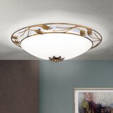 Orion dl 7-509/50 - plafonsko svetlo fleur 3xE27/60W/230V prečnik 50 cm bronza | Eponuda.com