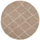 Mint Rugs smeđi tepih metvice rugs hash, ⌀ 120 cm | shoptok.hr