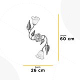Lesnina XXXL STROPNA SVETILKA 60/23/26 cm | Shoptok.si