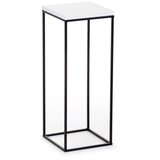  Stalak za cveće BASICLOFT 60x24 crna/bela | Eponuda.com