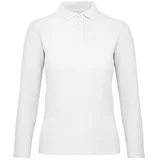 MAJICA DUGI RUKAVI POLO B&C ID.001 LSL/WOMEN 180G BIJELA XS
