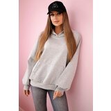 Kesi Włoski Hoodie made of Butter fabric grey | shoptok.hr