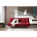 Time ZOFA S POSTELJNO FUNKCIJO, bordo kovina, tekstil | Shoptok.si