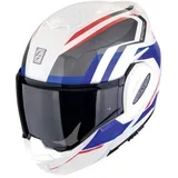 kaciga Exo-tech evo furio white-red-blue