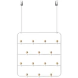 Bel kovinski obešalnik za vrata 36 cm Estique - Umbra