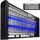  Zidna električna UV lampa za komarce, moljce, muhe i insekte 40W crna u