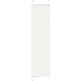 vidaXL plisirana žaluzija bela 55x200 cm širina tkanine 54,4 cm | Shoptok.si