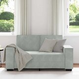  Dvosjed Sofa Svijetlosiva 160x78x84 cm Baršun | Shoptok.si