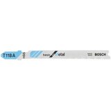 Bosch list ubodne testere T118A basic for metal