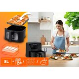 Berdsen BD-660 Air Fryer friteza na vroč zrak 8 L 1700 W – 12 programov, okno, LED osvetlitev | Shoptok.si