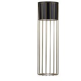 Metalna saksija LOFT 70x20 cm zlatna/crna | Eponuda.com
