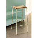 Hübsch Bež/u prirodnoj boji barske stolice u setu 2 kom (visine sjedala 76 cm) Stilt – | shoptok.hr