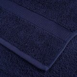 vidaXL Komplet brisač iz bombaža 8-delni mor. modra 600gsm 100% bombaž | Shoptok.si