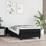 vidaXL Vzmetnica z žepkasto vzmetjo črna 80x200x20 cm blago Cene