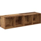  Set TV komoda s pohranom 2 pcs Staro drvo 37 x 37 x 142.5 cm | shoptok.hr