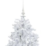  Božićno drvce koje sniježi sa stalkom bijelo 140 cm | shoptok.hr