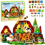 Magnetic Construction Blocks Domestic Animals Farm 54 pcs. Cijene