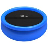  Pokrivač za bazen crni 549 cm PE | shoptok.hr