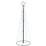  Stožasto božićno drvce hladno bijelo 108 LED žarulja 70x180 cm | shoptok.hr