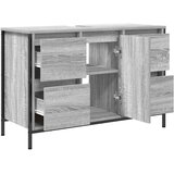 Ormarić za umivaonik s ladicama siva sonoma 90x34,5x60 cm | shoptok.hr