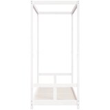  Okvir za dječji krevet bijeli 80 x 200 cm od masivne borovine | shoptok.hr