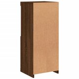  Komoda s LED svjetlima boja smeđeg hrasta 41x37x100 cm | shoptok.hr