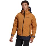 Adidas Muška jakna za kišu Terrex MYSHELTER GORE-TEX Rain jacket - BRAON
