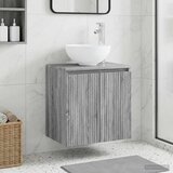 Umivaonik s policom Siva Sonoma 49,5 x 35 x 63 cm | shoptok.hr