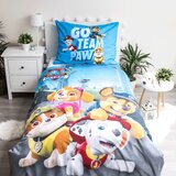 Jerry Fabrics Svetlo modra otroška bombažna posteljnina Paw Patrol, 140 x 200 cm | Shoptok.si