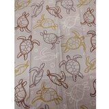 Jerry Fabrics Bela/rjava enojna bombažna otroška posteljnina 140x200 cm Tortoise – | Shoptok.si