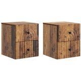  Stenski nočni omarici 2 pcs Star les 33 x 34,5 x 40 cm, (5000210029) | Shoptok.si