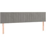  Box spring postelja z vzmetnico svetlo siva 180x200 cm žamet, (20789836) | Shoptok.si