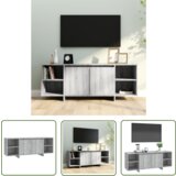 The Living Store TV omarica siva sonoma 130x35x50 cm iverna plošča - TV Omarica, (21738395) | Shoptok.si