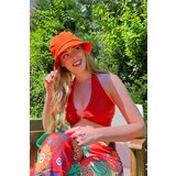 Trend Alaçatı Stili Crop Top - Orange - Plain | shoptok.hr