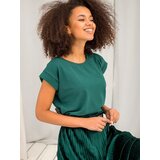BASIC Feel Good T-shirt-RV-TS-4833.28P-dark green | Shoptok.si
