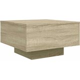  Stolić za kavu boja hrasta 55x55x31 cm od konstruiranog drva | Eponuda.com