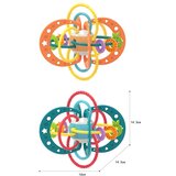 Bbo TOYS IGRACKA ZA BEBE LOPTA/GLODALICA SA PRSTENOVIMA 0m+ (HE0104) | ePonuda.com