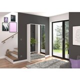 MID.YOU Omara Za Oblačila Projekt X, Bela, Visoki Sijaj, Ogledalo | Shoptok.si