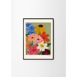 The Poster Club Plakat 50x70 cm Flowers on Sage Green – Carla Llanos – | Shoptok.si