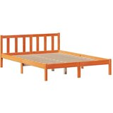  Krevet s regalom za knjige bez madraca 120 x 190 cm od borovine | shoptok.hr