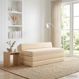 SOFA na razvlačenje Krem 120 x 60 x 49 cm Tkanina | shoptok.hr