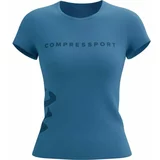 Compressport LOGO SS TSHIRT W Ženska majica za vježbanje, plava, veličina