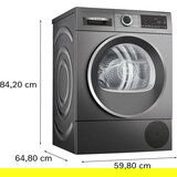 Bosch WQG2450R10 Serija 6 toplotna 9 kg crpalka sušilnik, | Shoptok.si